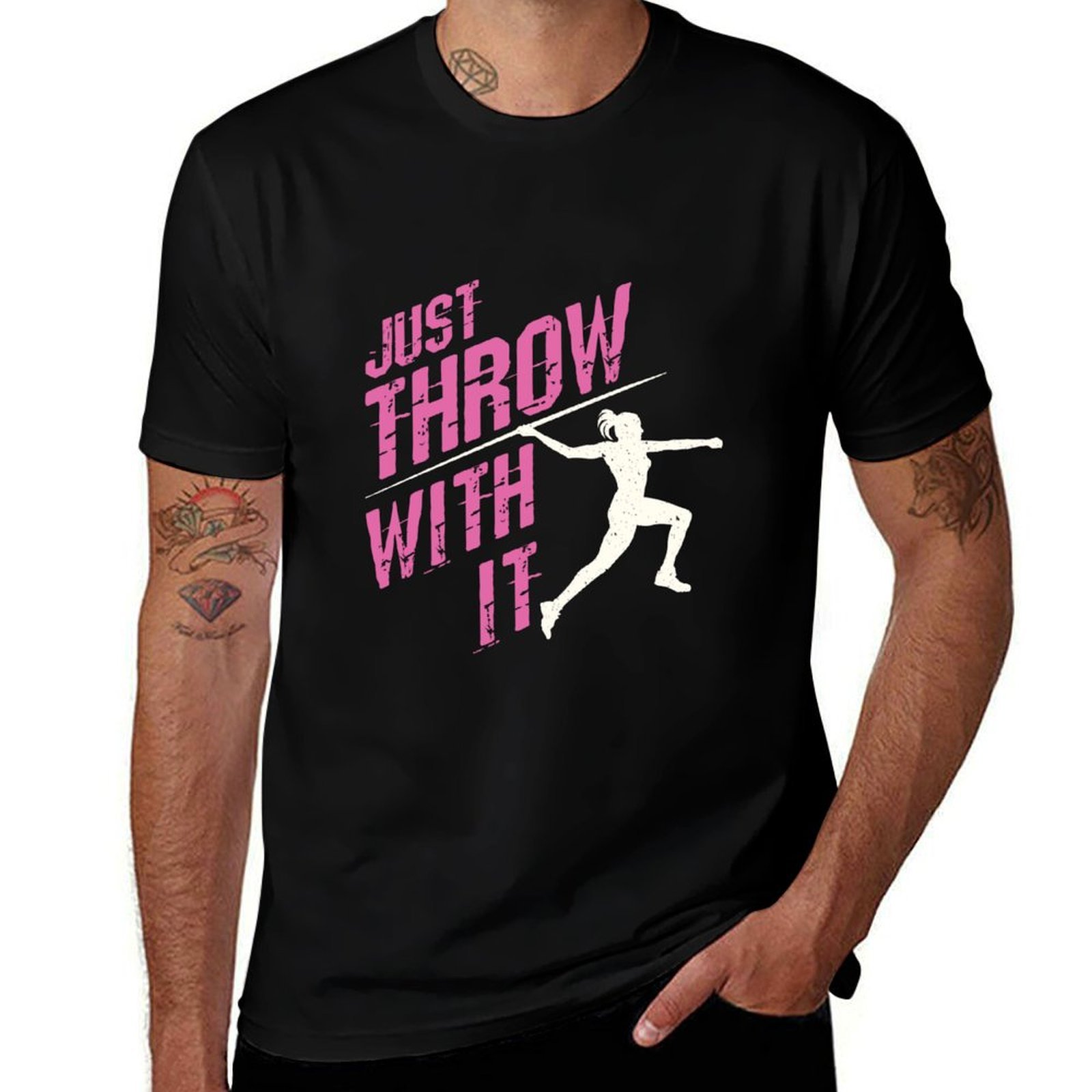 Javelin Throwing - Po prostu rzucaj tym! Koszulka dla