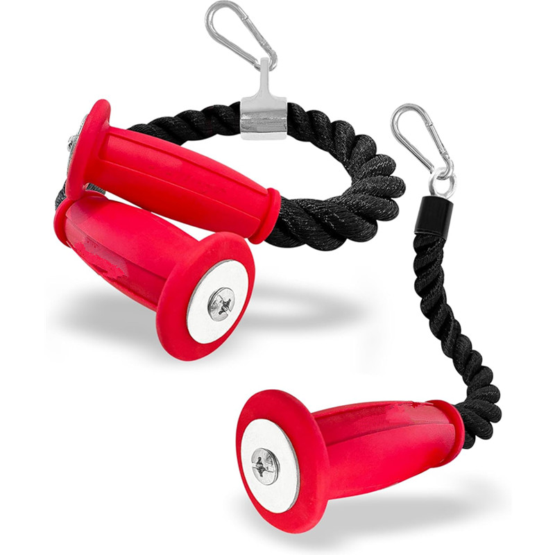 Sports Equipment Companies - Ergonomiczne liny do tricepsów Antypoślizgowe mocowanie