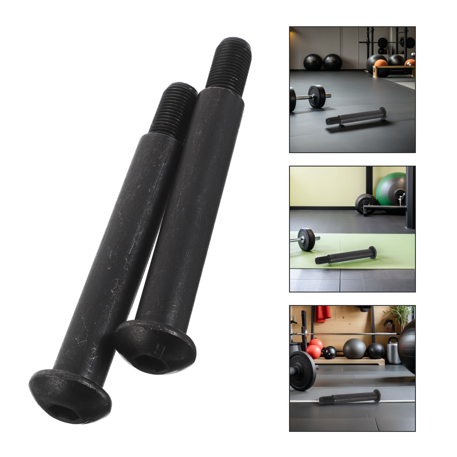 Sports Equipment Gym - 2 szt. eliptycznych śrub zamiennych (lewa