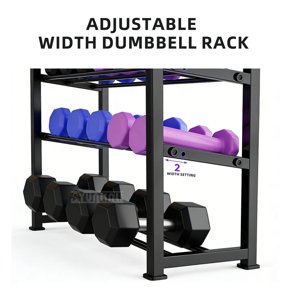 Sports Equipment Trolley - Yunlin Li Gym Stojak na hantle