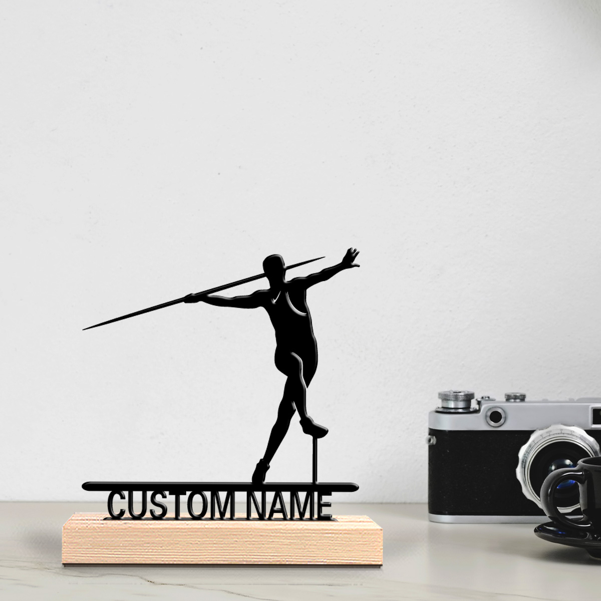 1 szt. Statuetka z cyny z imie – Javelin Throwing recenzja i cena